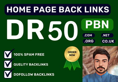50 PBN on DA 50 to 90 Permanent Do Follow Homepage SEO Backlinks. CO. UK