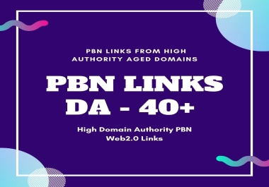 I will provide 60+ manually built PBN WEB 2.0 Backlinks