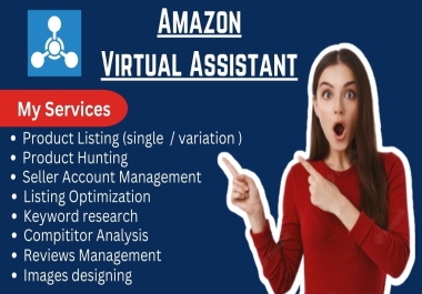 I will do amazon fba virtual assistant