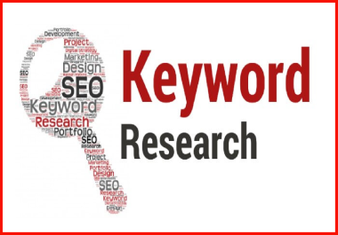I will research low competitive,  niche relevant and profitable keywords for your website.