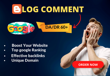 Provide 200 Hq blog comment backlinks for your google ranking