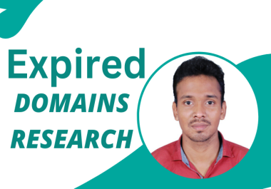 2 Expired Domain Research with High Authority Backlinks