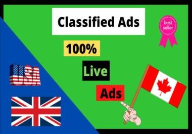 50 ads posting on top rank ad sites for promote your business by local SEO