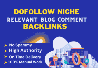 I will create 35 High Quality Dofollow Comments backlinks
