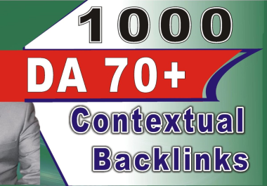1000 High DA 50+ White Hat SEO dofollow Contextual Backlinks Link Building for Top Google Ranking