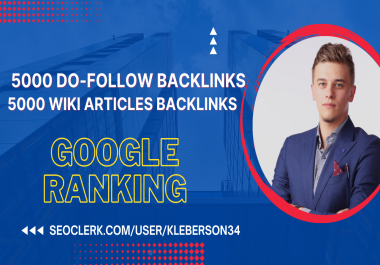 Provide 5000 Wiki articles and 5000 Do-follow backlinks for Google Ranking