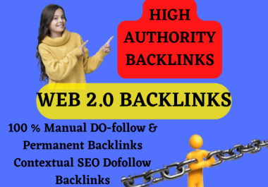 Create 10+1 High Authority Web2.0 Backlinks