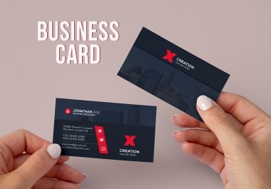 I will do professional business card,  corporate and luxury