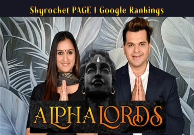 Increase traffic with lord SEO package with high da backlinks for google top rankings