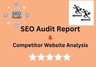 I will provide SEO audit report,  competitor website analysis