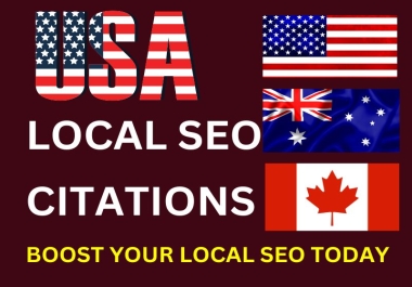 I will manually create 80 local citation for business listing and local SEO