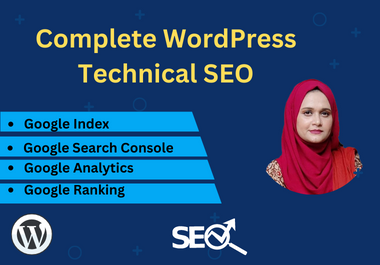 I will do complete WordPress Technical SEO for Google ranking