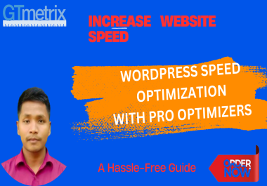 I will do website speed optimization or increase website speed