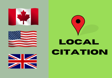 I will provide 70 local citation through high quality sites