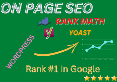 On-page SEO and Website Audit Using Yoast and Rankmath plugin.