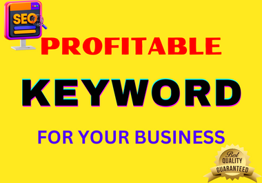I Will Do The 50 Best SEO Keyword Research