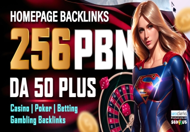 High Quality 256 PBN Backlinks DA 50 Plus Sites Permanent Backlinks