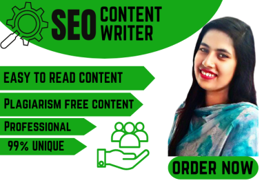 I will write SEO friendly Blogs post And website Content