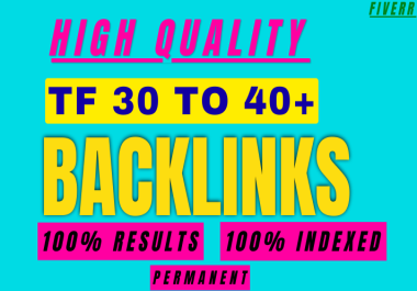 I will make 10 high tf homepage SEO dofollow backlinks