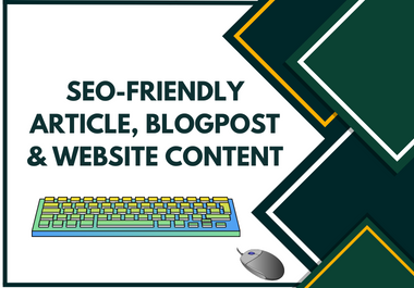 I will write unique SEO content with 2000 words