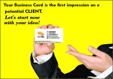I will create and design Business card for your BRAND and company