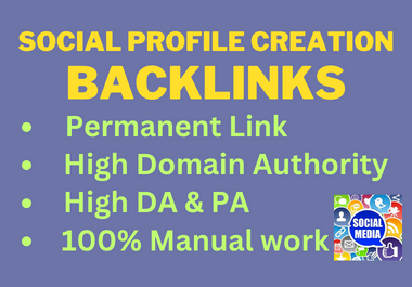I will provide 200+ Profile Creation Backlinks For Your Website