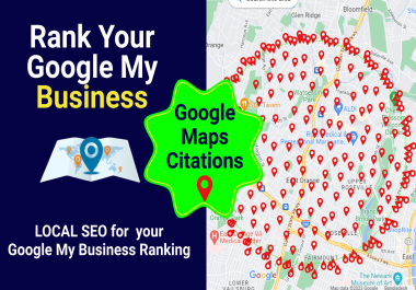 I will do 500 Google Map Citation & Local SEO for GMB Ranking