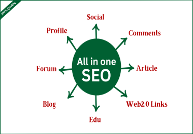 All In One Off-Page Backlinks Package-Provide 400 Quality Dofollow Backlinks