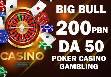 Rank Your Website with 200 PBN DA50 Casino UFAbet Poker sports Betting slot Gambling Websites