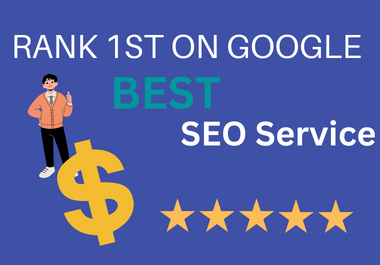 I will do monthly seo service google top ranking for your website