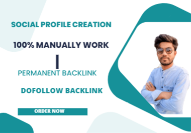 I will build 350 social media profile backlink and SEO profile creation