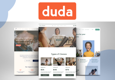 I Will Design,  Redesign Website Using Duda Website Builder With Duda SEO