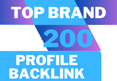 Boost Your Website High DA70 PA80 DO-follow 200 Profile Backlinks