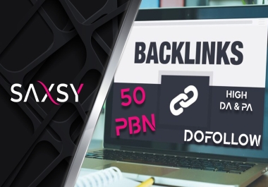 Build HomePage 50 PBN COM Domains Backlinks All Dofollow for any niche website