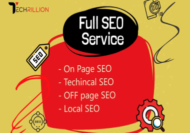 I will do full on page off page technical seo of your website and keyword research