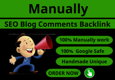 320 Unique Manually SEO Blog Comments Backlinks on High DA PA Authority Sites