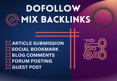 I will do 300+ high quality link building with contextual SEO dofollow backlinks