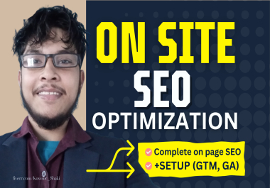 I will Optimize Website On Page SEO on WordPress,  Shopify,  Wix,  Squarespace,  PHP