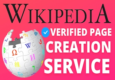 I will create a Wikipedia page for you or your company and pay by PayPal