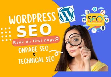 I will do WordPress on-page SEO and fix all issues