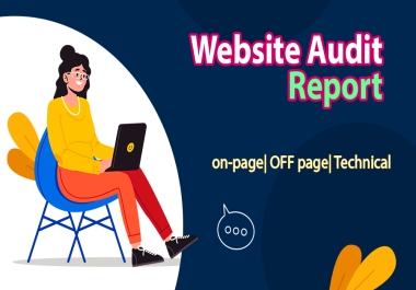 I will do full website audit and monthly SEO service