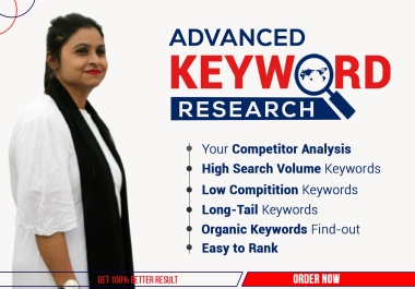 SEO keyword research and rank your website