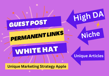 I will do 6 guest post outreach backlinks for rank Google 1st page