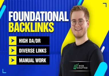 200 high quality DA 50-100 Profile Backlinks to boost rankings