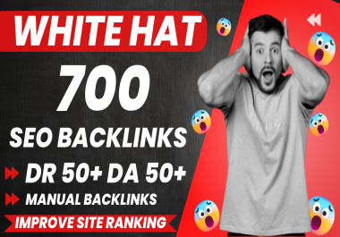 Get 200 White Hat SEO Backlinks Mix Of web 2.0,  profile backlinks