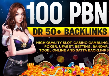 Slot Judi 100 PBN DR 50 + CASINO,  POKER,  GAMBLING, PBNs Post Boost Website Ranking Highly Recommended