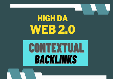 I will create manually 30 web 2.0 contextual backlinks for link building