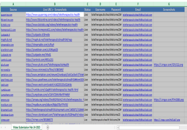 I will Upload your business video to 30 high authority sites