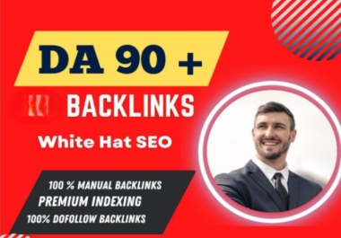 I Will Create High Da 80 to 90 SEO Dofollow Backlinks For Ranking