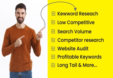 I will provide advanced seo keyword research with ahrefs